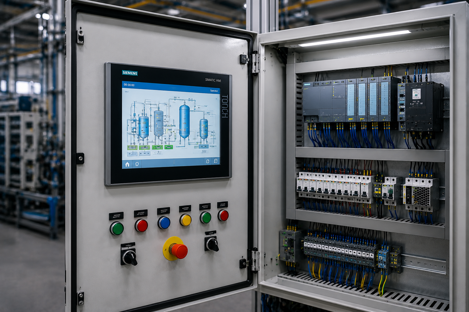 تابلو HMI (Human Machine Interface)