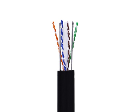 CAT 6 SF/UTP 24AWG×4P with Strengthen Steel-wire